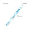 Modelcraft PTW1093-FR Fine Serrated Locking Stainless Steel Tweezers